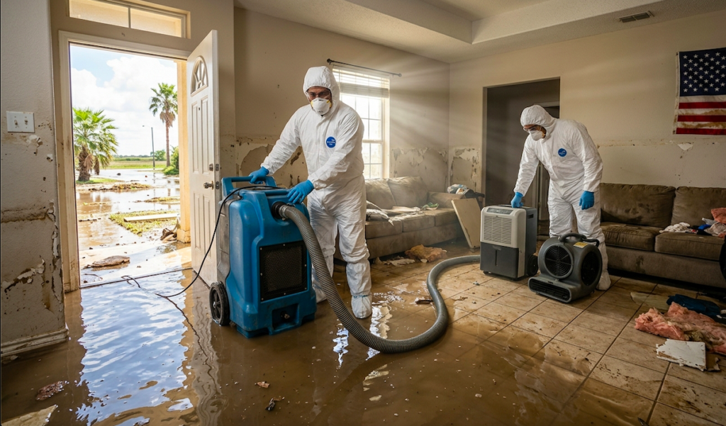 Storm And Hurricane Flood Damage Restoration McAllen TX
