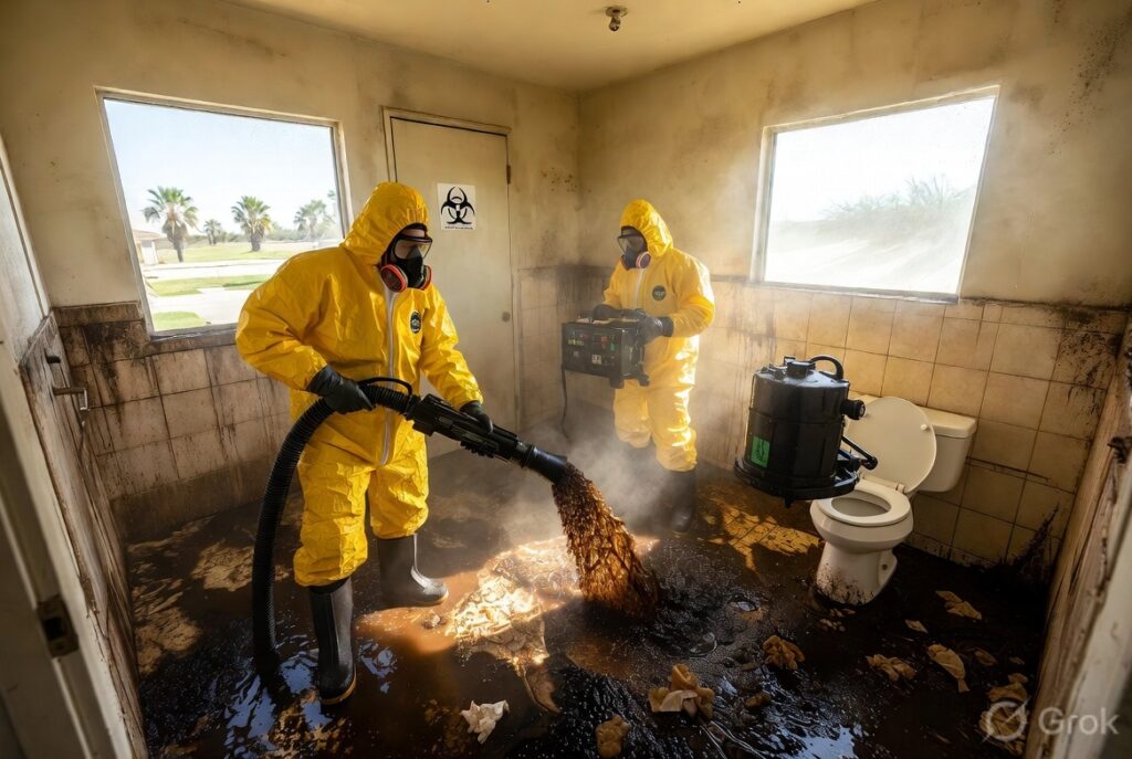 Sewage Backup Cleanup In McAllen TX