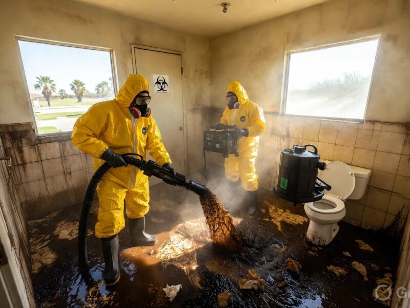 Sewage Backup Cleanup In McAllen TX 78503: Health Risks And Professional Process