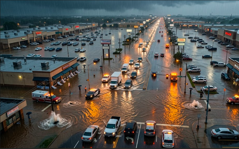 How Heavy Rainfall and Flat Terrain Lead to Commercial Water Damage in McAllen Buildings
